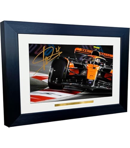 Amazon.com: Kitbags & Lockers 12x8 A4 Lando Norris Triple Grand